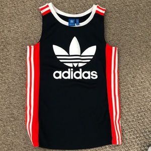 Adidas women navy, white, and red Osaka jersey!
